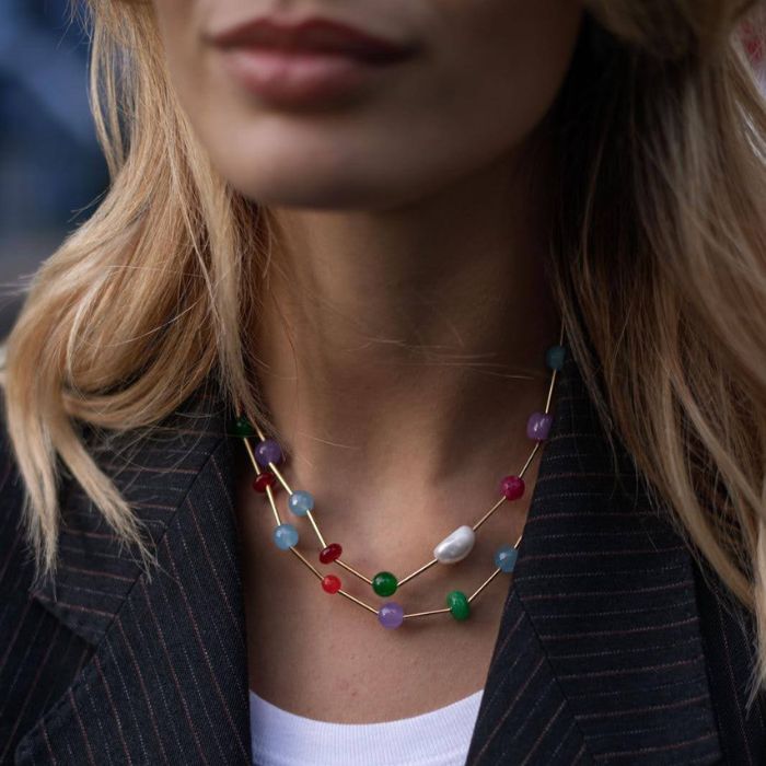 la Rainbow Original, la prima nata pensata per la primavera ci ha dimostrato che è perfetta per tutte le stagioni. Qui indossata a Londra con un blazer, non ti sembra sia perfetta?