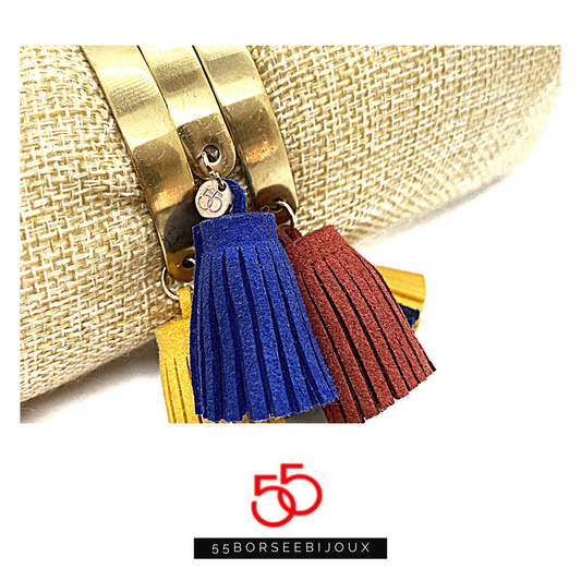 Quello giusto : Br Right da Mr Right…il bracciale HAPPY , una manetta in ottone dal design essenziale, il tocco pazzo  le nappine colorate.
