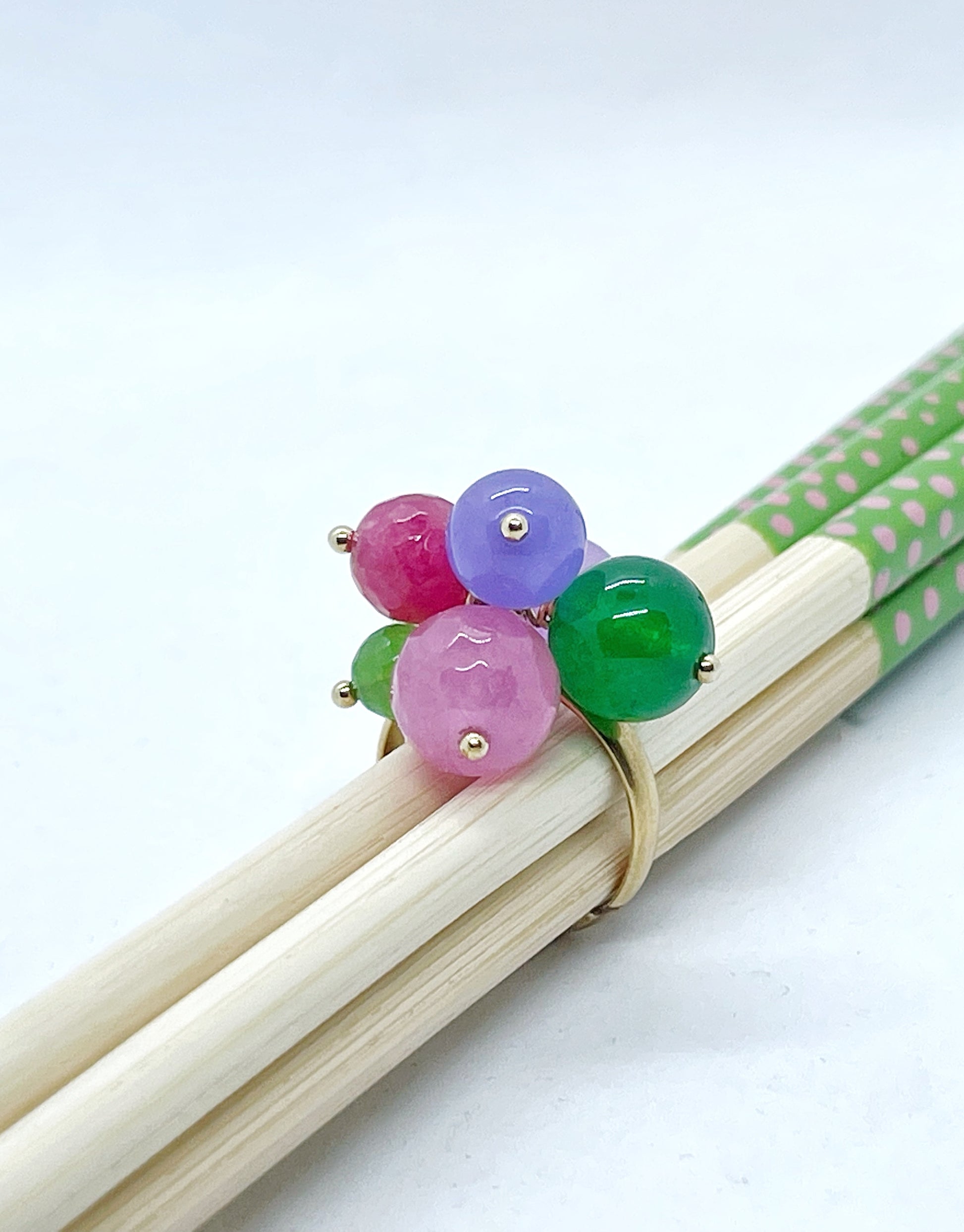 Da un’altra prospettiva , sempre lui l’anello Rainbow original